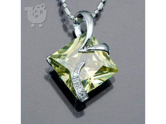 PoulaTo: PERIDOT QUARTZ ,ZIRGON & ασημι !!!